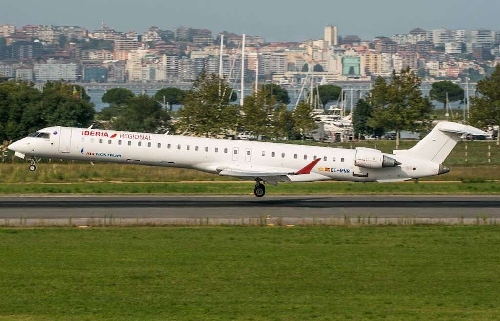 Avión Air Nostrum de 100 pasajeros